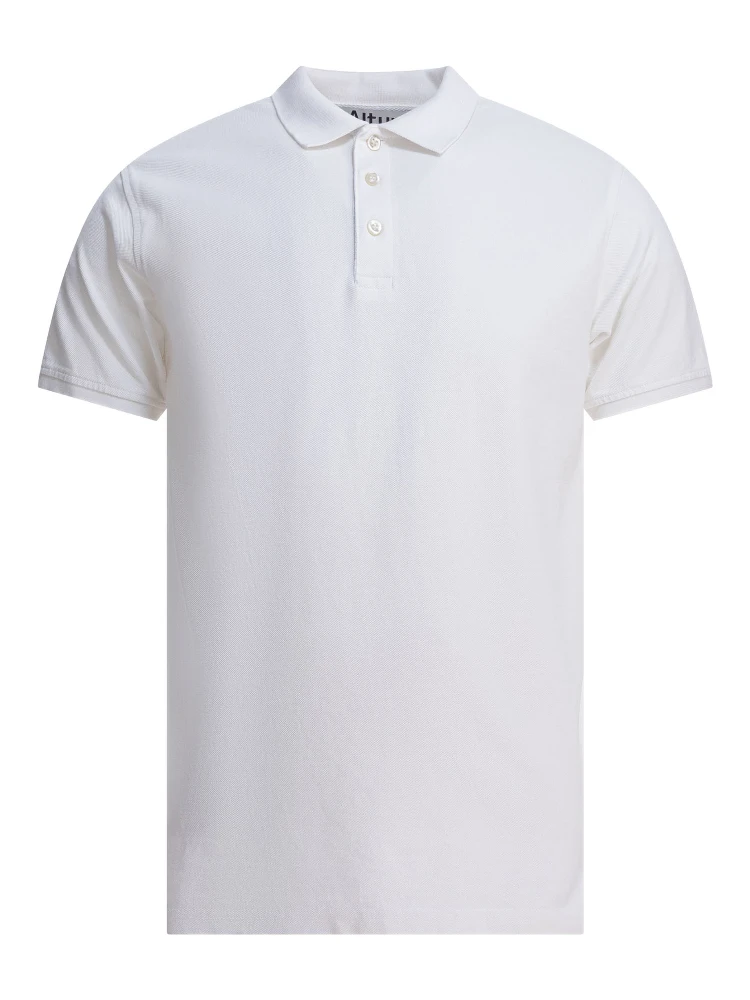 Short slevees polo shirt in cotton
