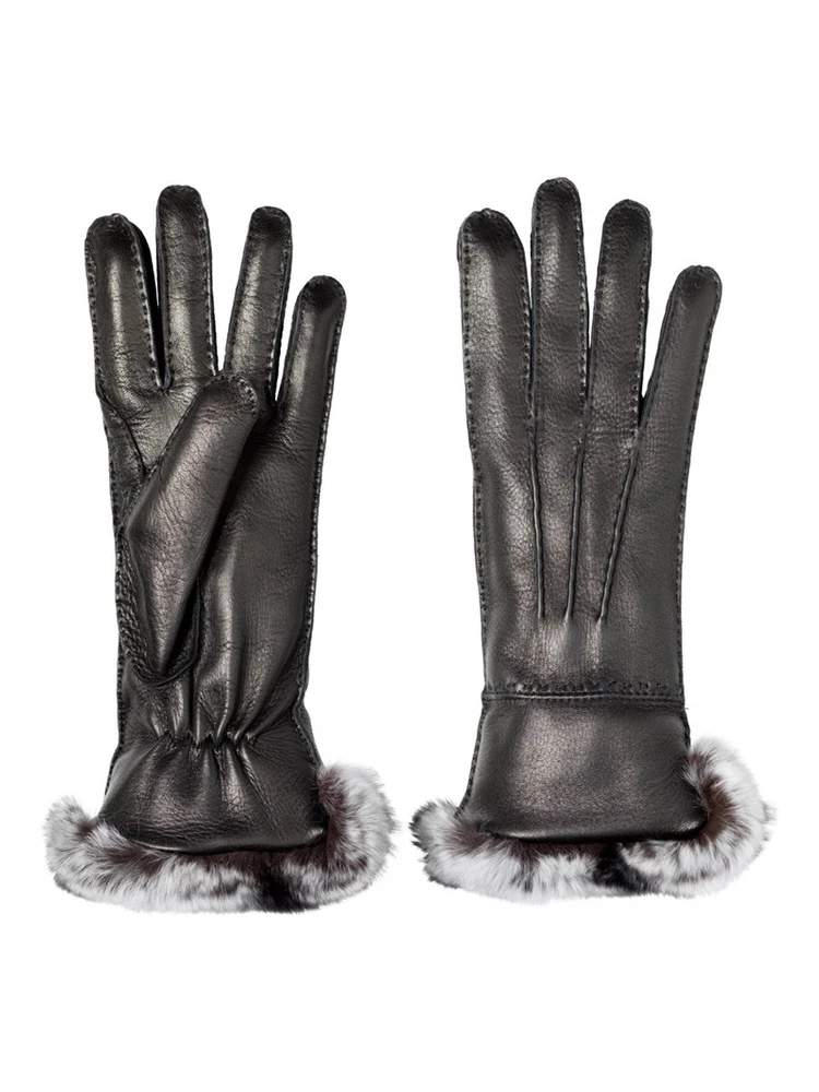 "85" leather gloves