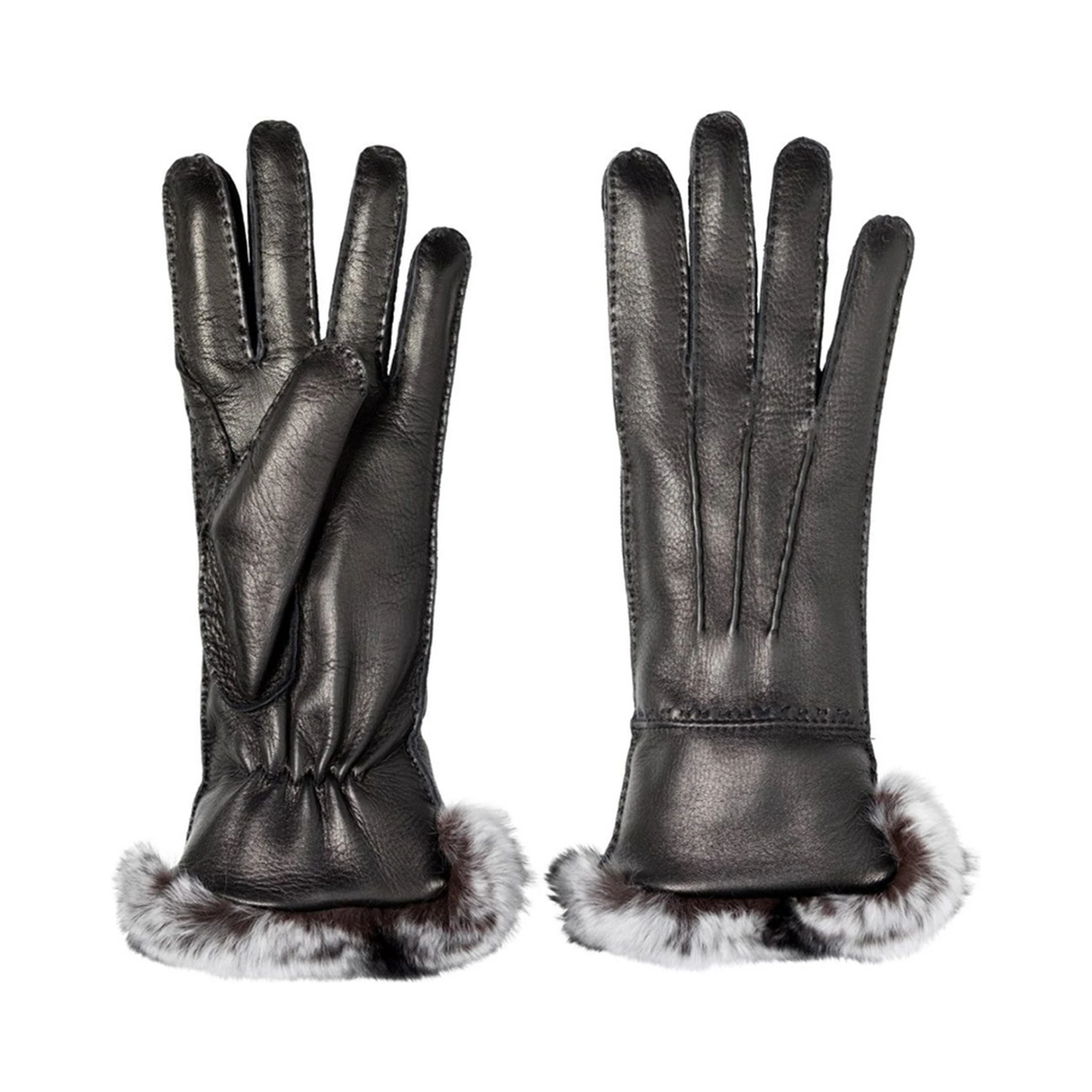 "85" leather gloves