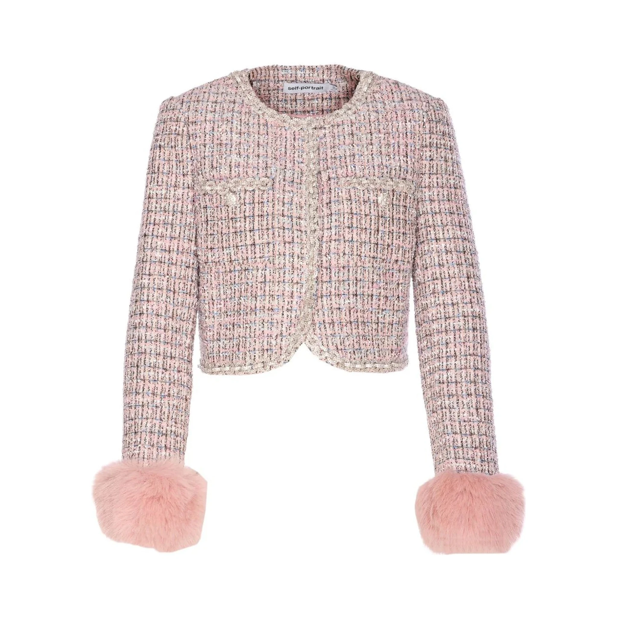 Jacket with detail on wrist