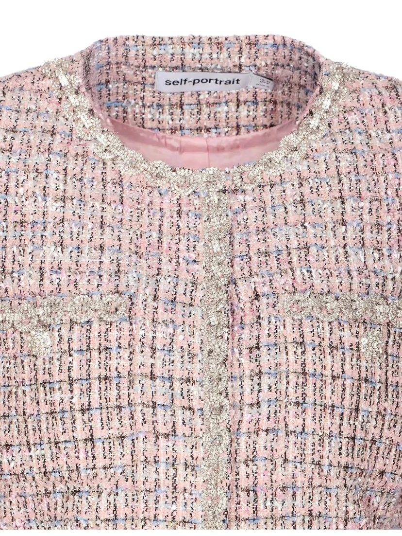 Jacket with detail on wrist