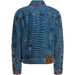 Embroidery denim jacket