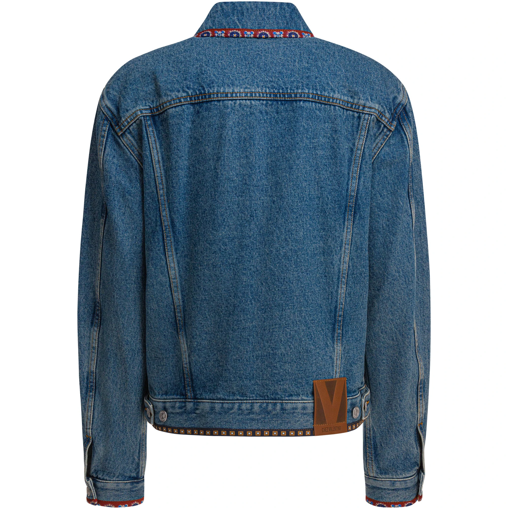 Embroidery denim jacket