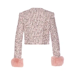 Jacket with detail on wrist