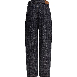 Slim fit pants with belt