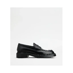 Leather loafers
