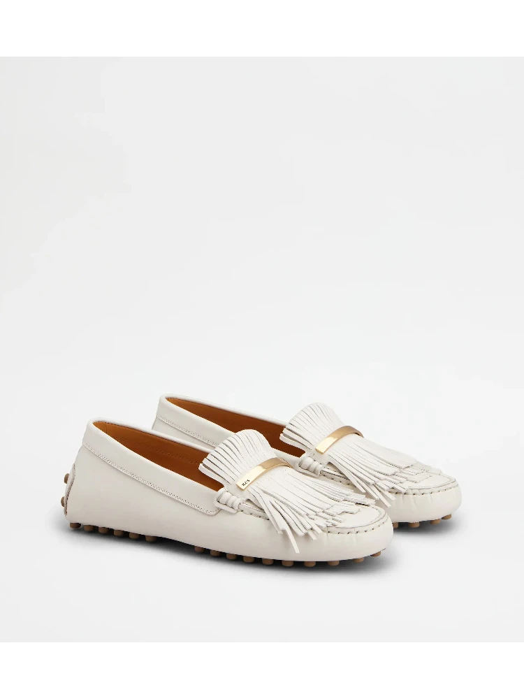 "Gommino" leather loafers alternative
