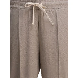 Pants with drawstring