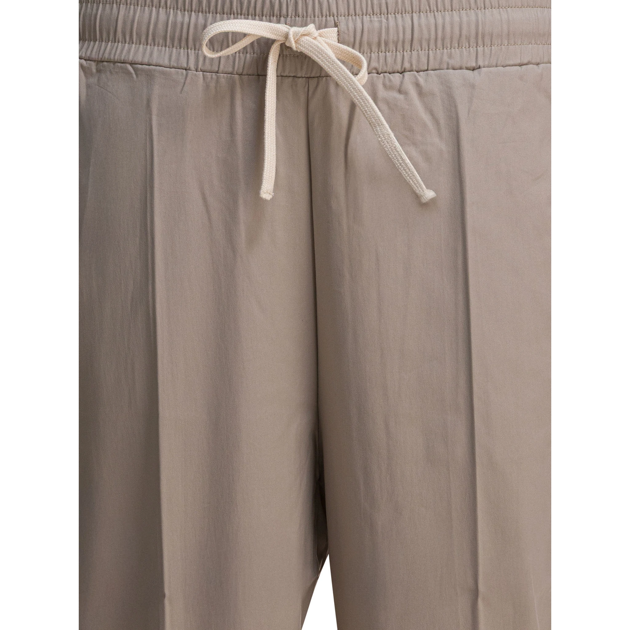Pants with drawstring