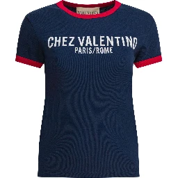 Crewneck t-shirt with logo