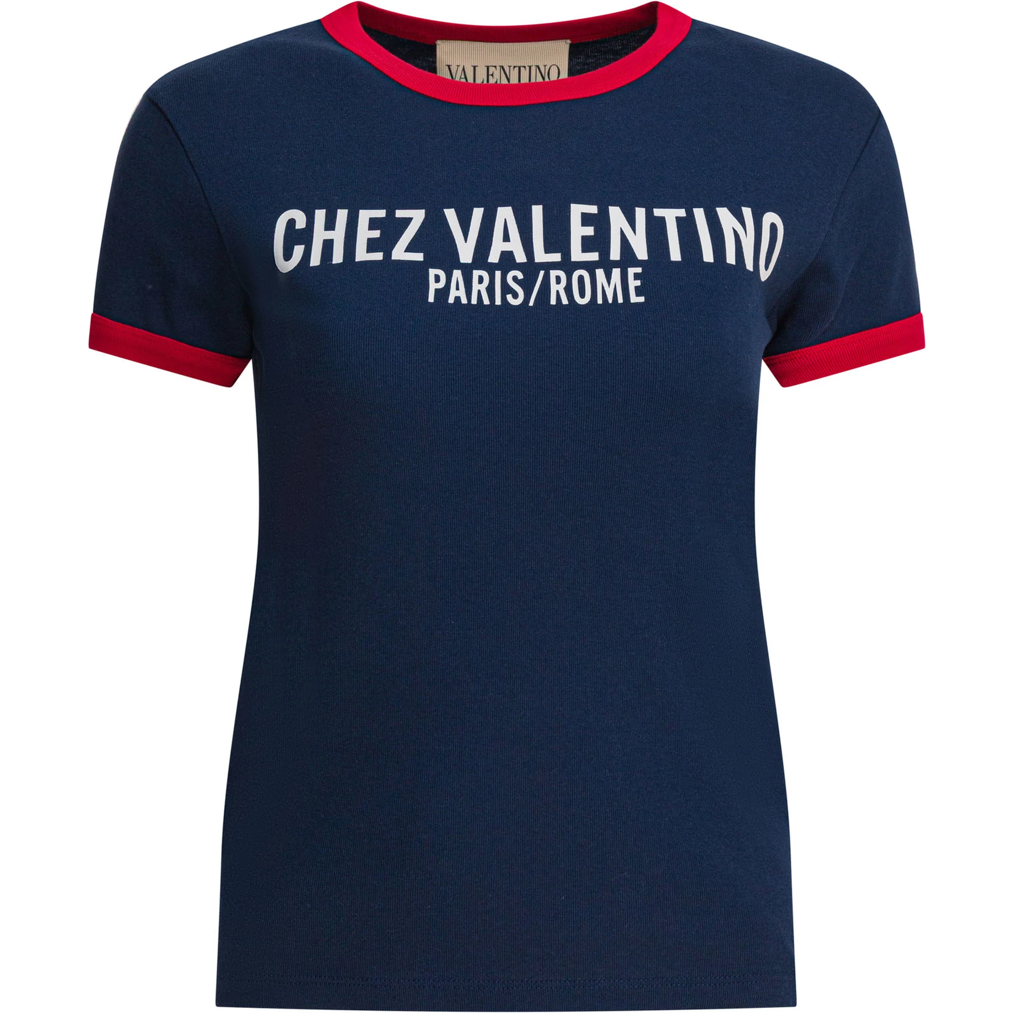 Crewneck t-shirt with logo