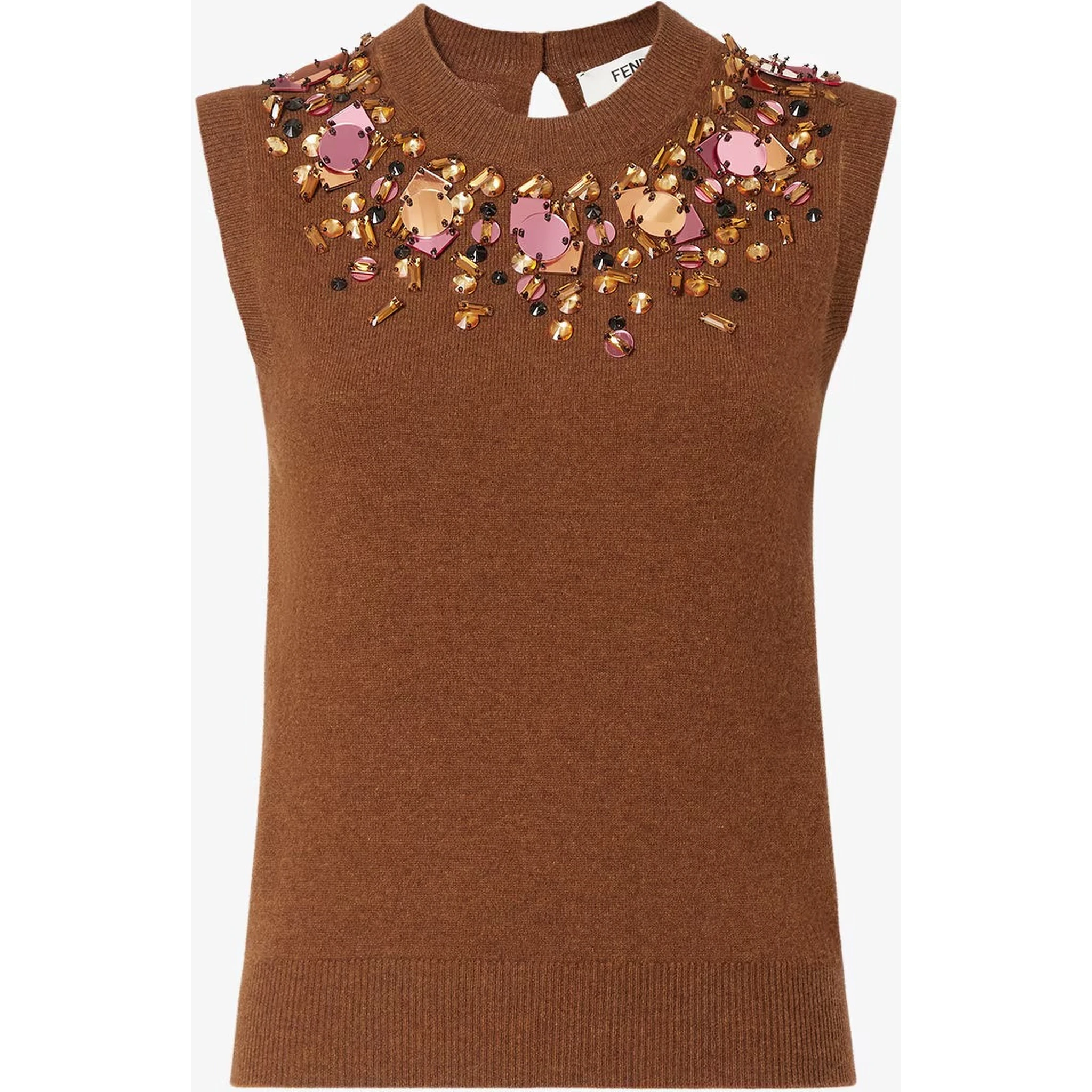 Wool and cashmere gilet