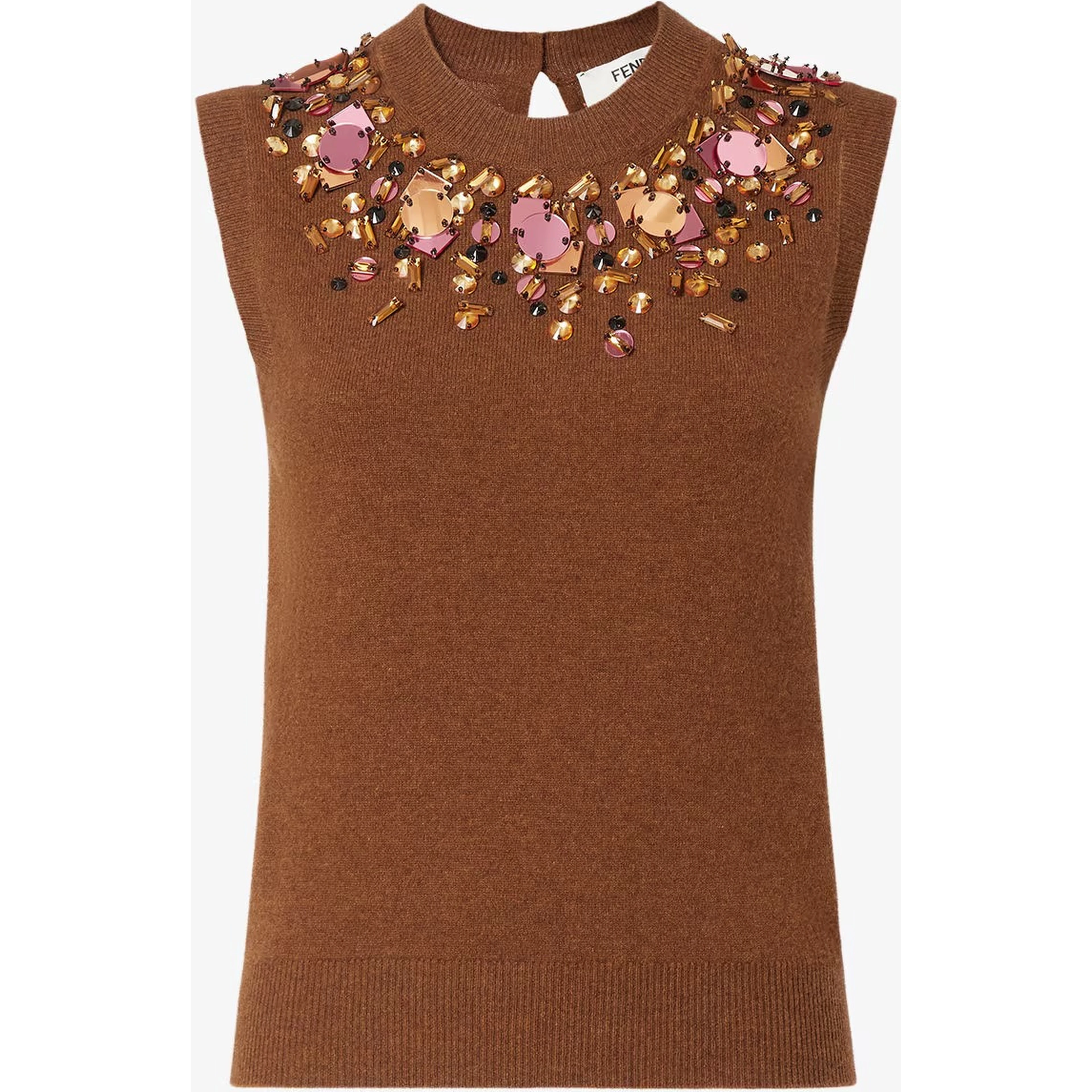 Wool and cashmere gilet