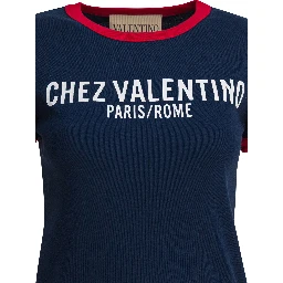 Crewneck t-shirt with logo