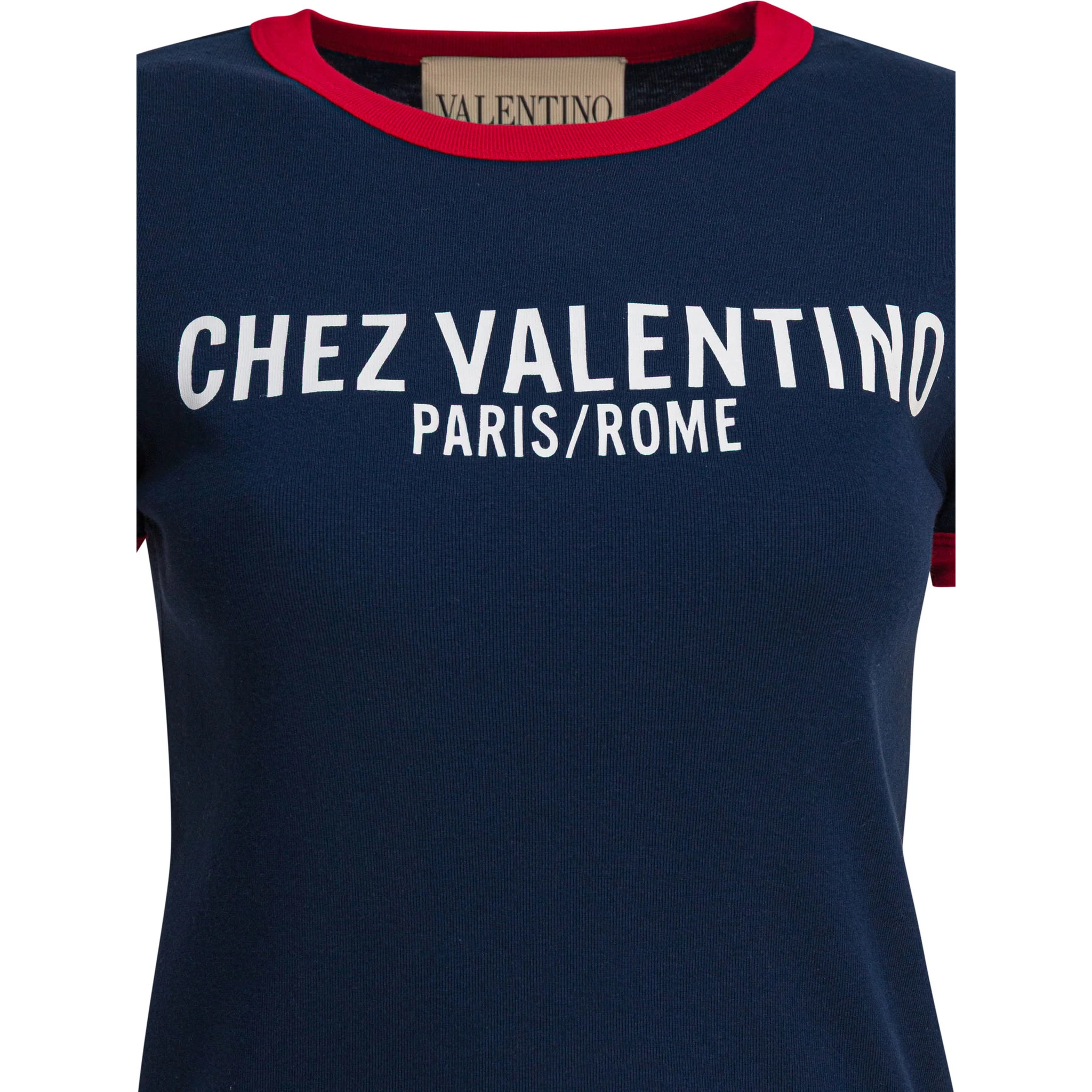 Crewneck t-shirt with logo