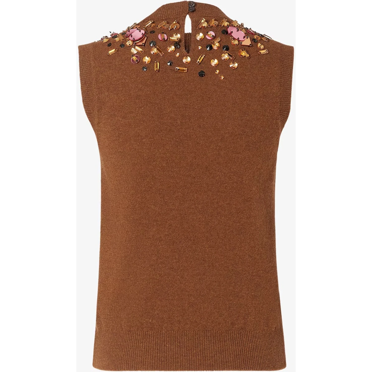Wool and cashmere gilet