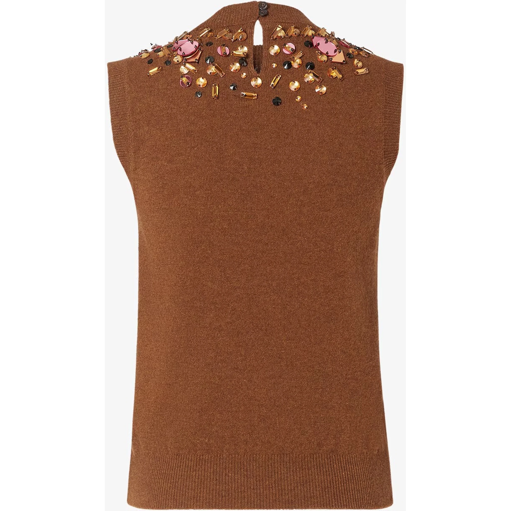 Wool and cashmere gilet