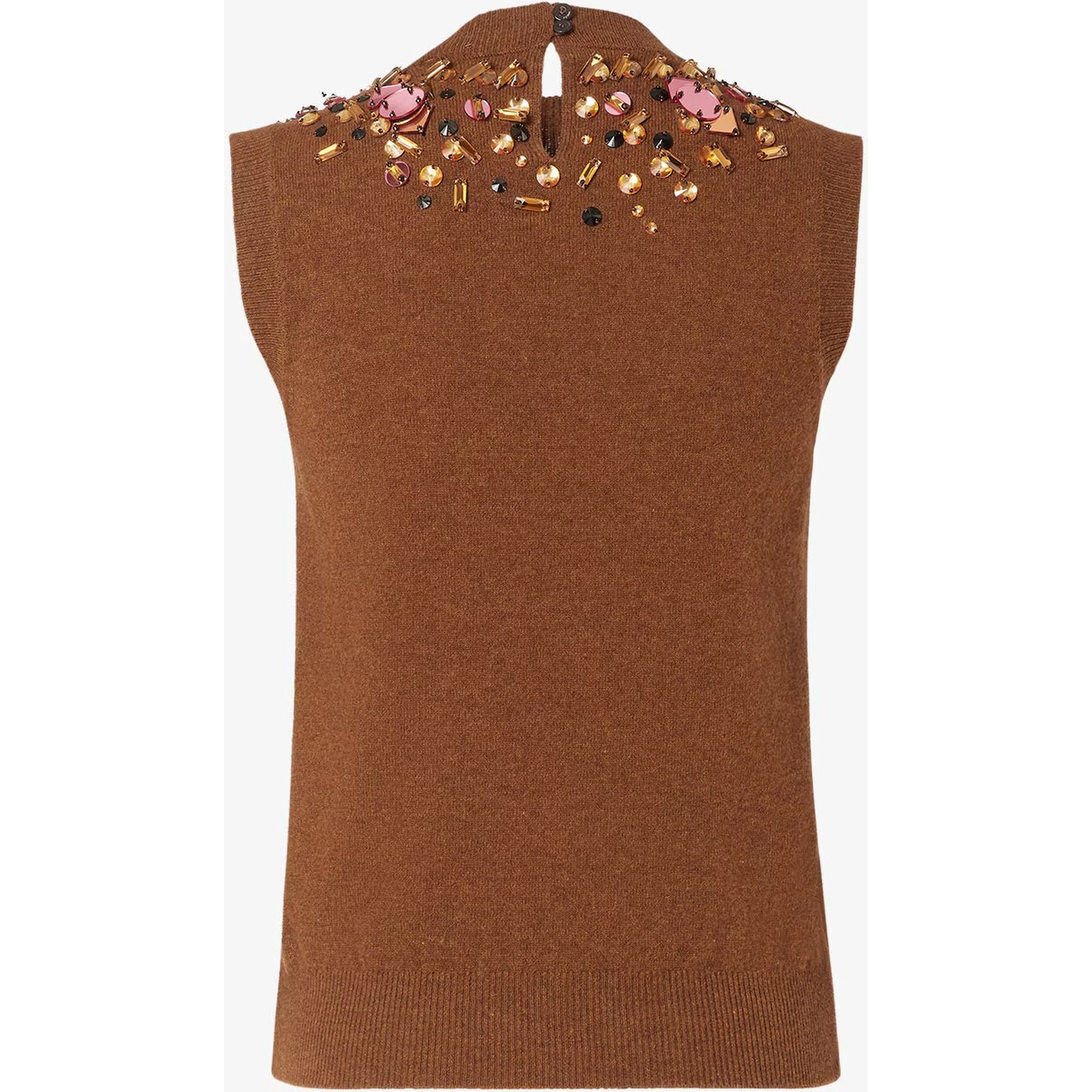Wool and cashmere gilet