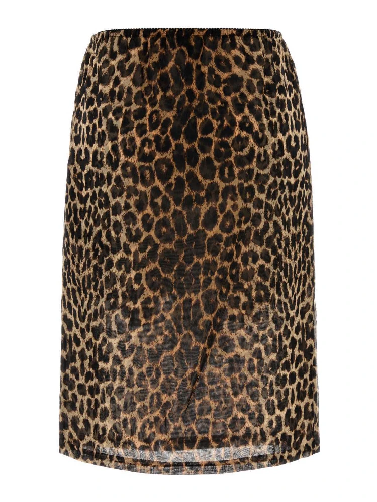 قميص حريري مطبوع