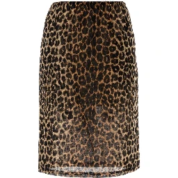 قميص حريري مطبوع