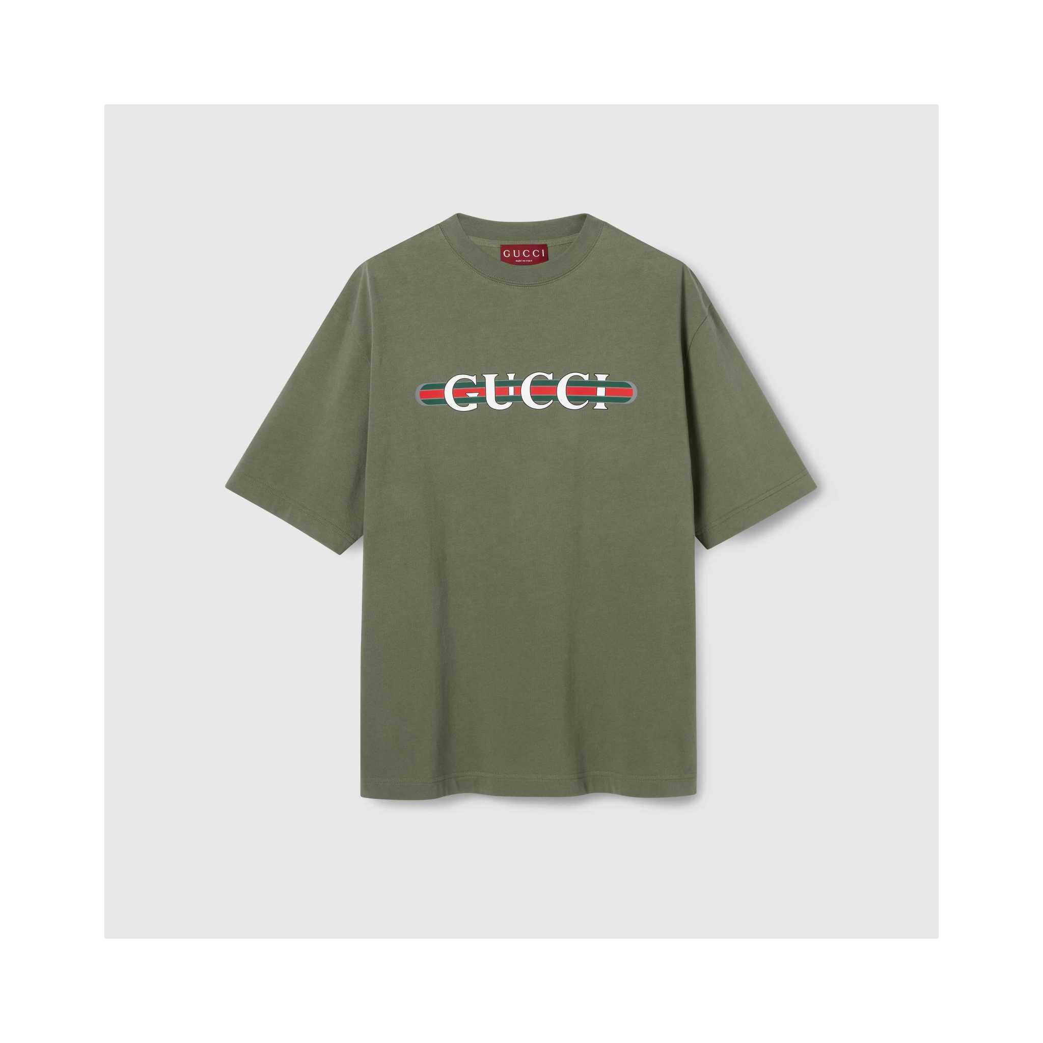 Cotton jersey t-shirt with print