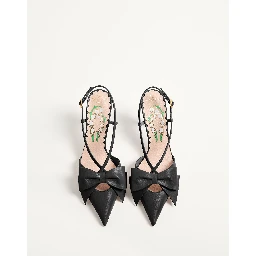 "Bowow" pumps in leather