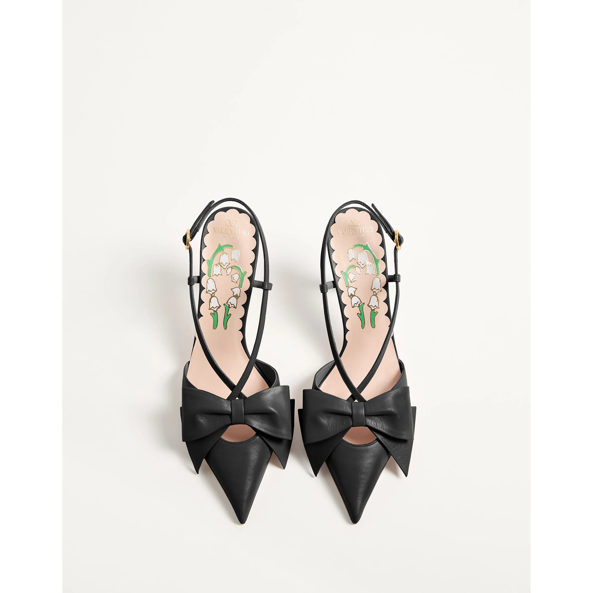 "Bowow" pumps in leather