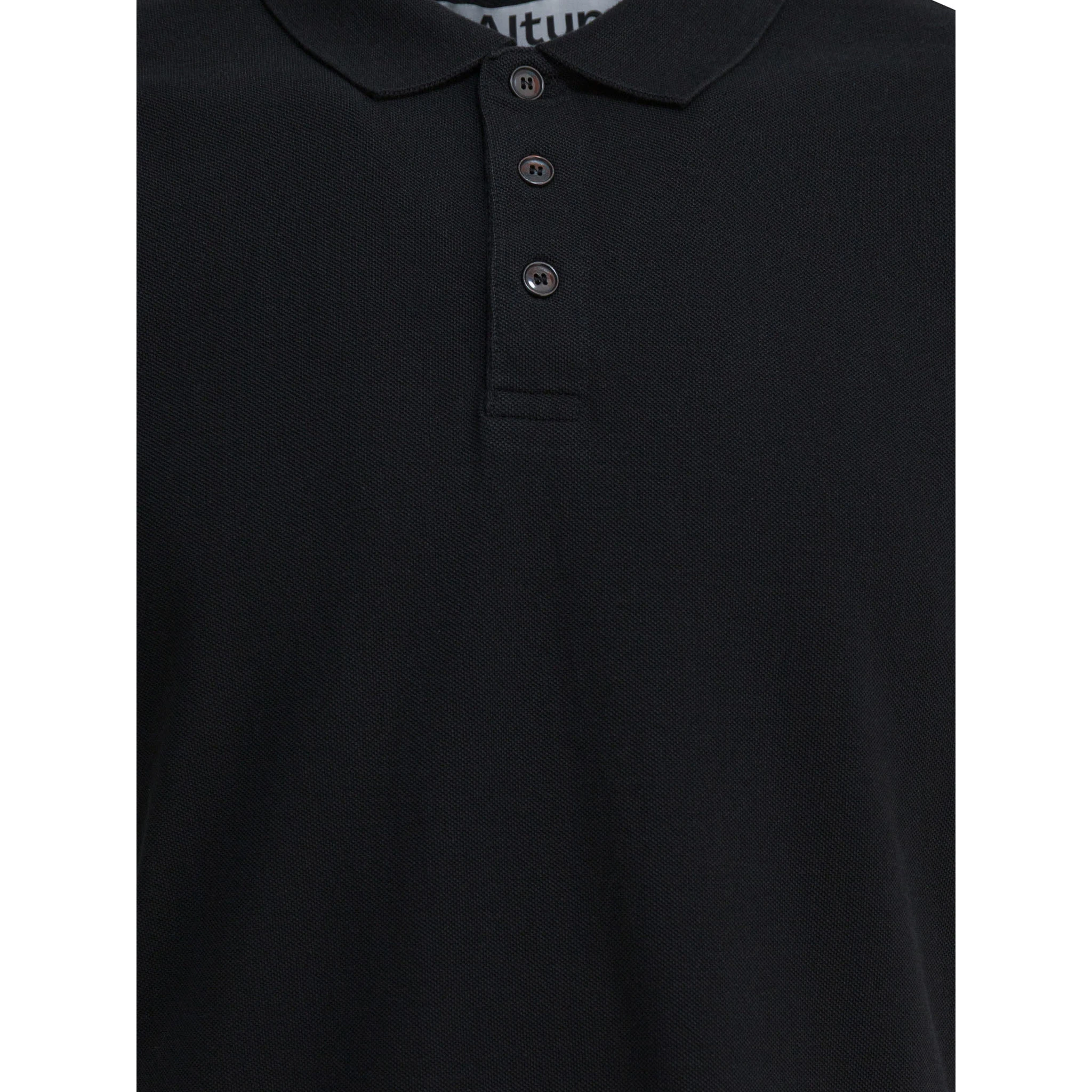 Short slevees polo in cotton