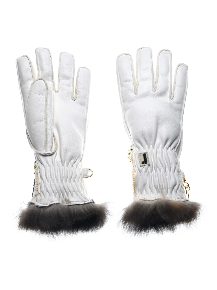 "269" leather gloves