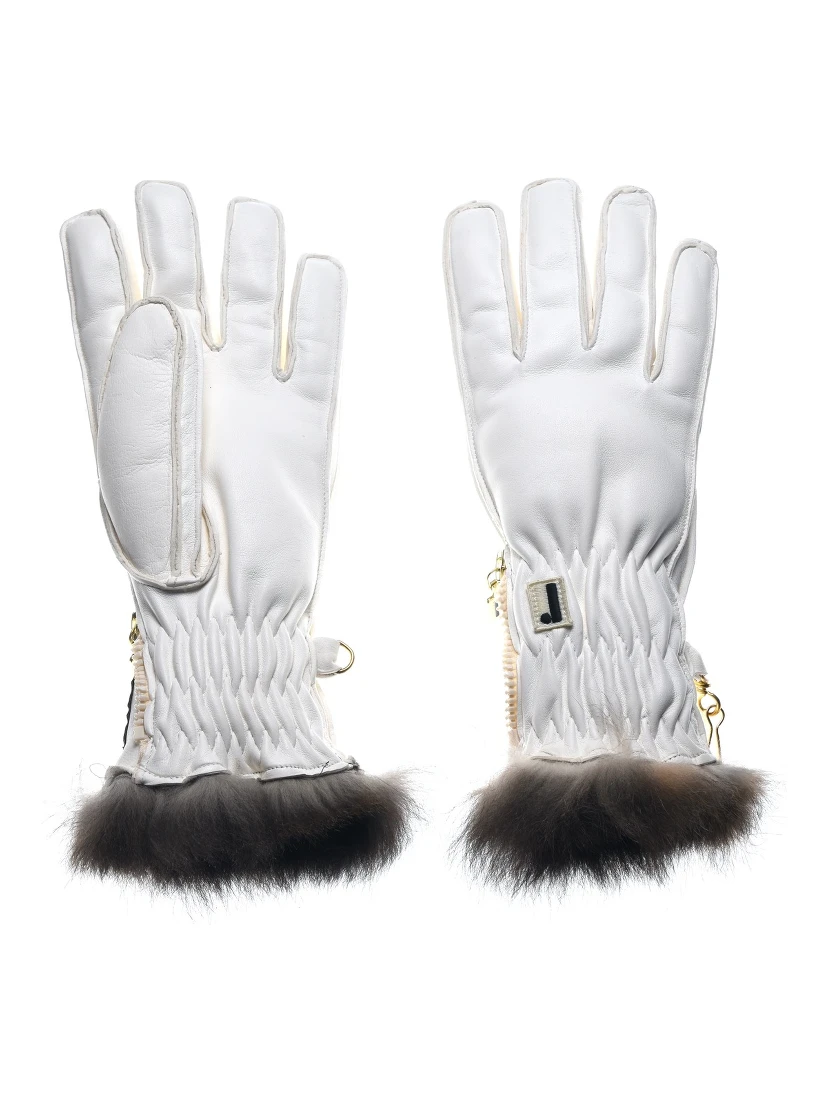 "269" leather gloves