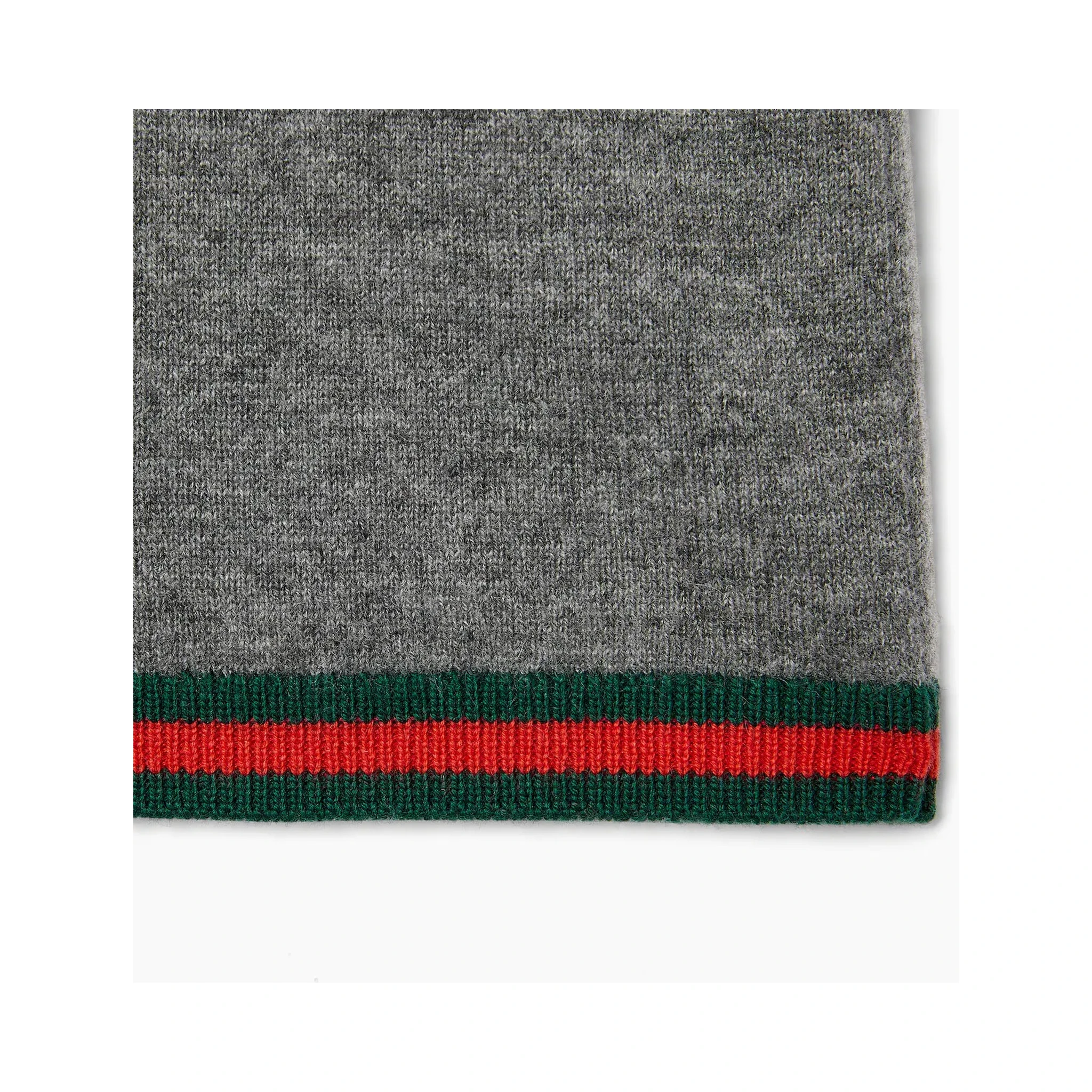 Check detail cashmere knitwear