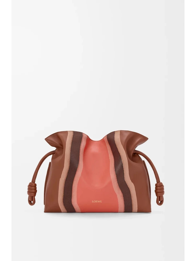 "Flamenco Landscape" crossbody clutch