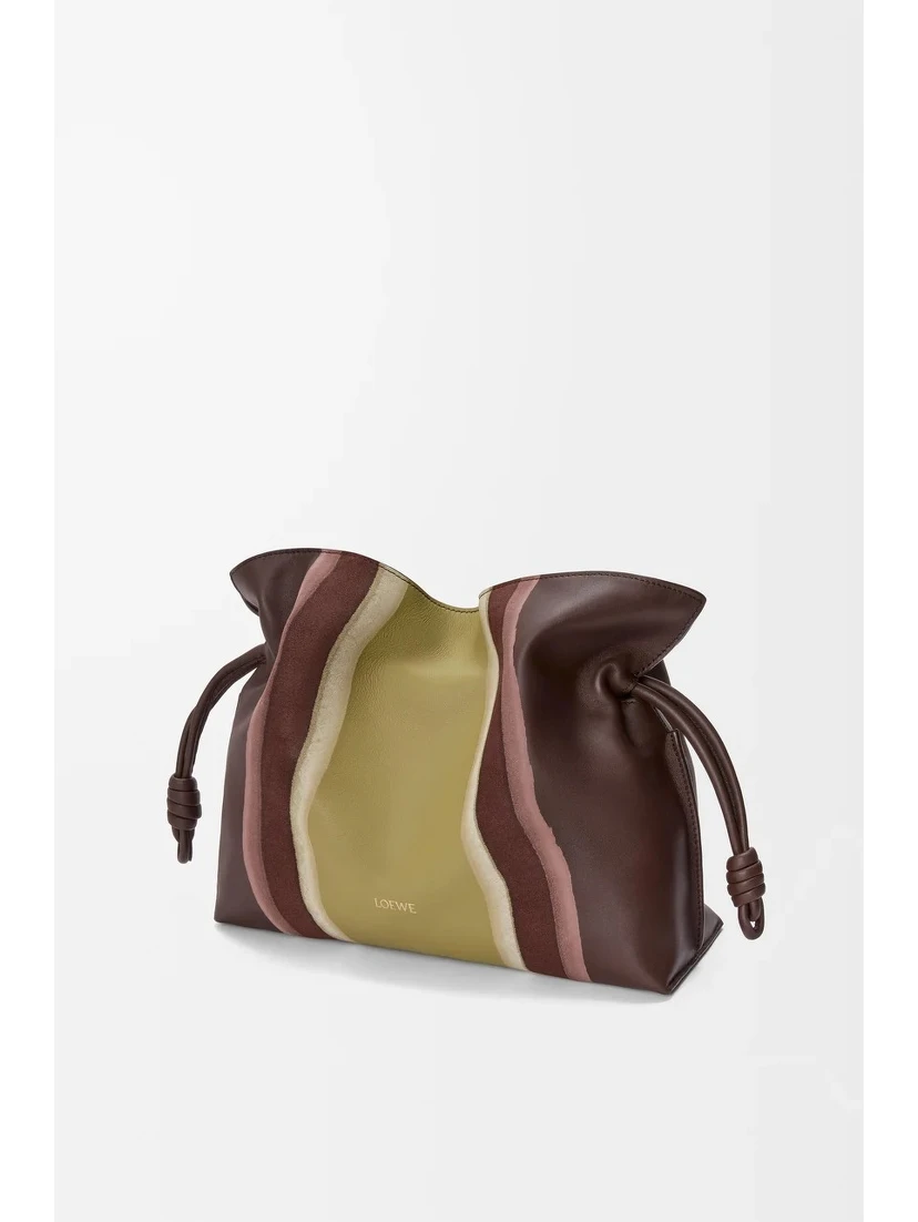 "Flamenco Landscape" crossbody clutch