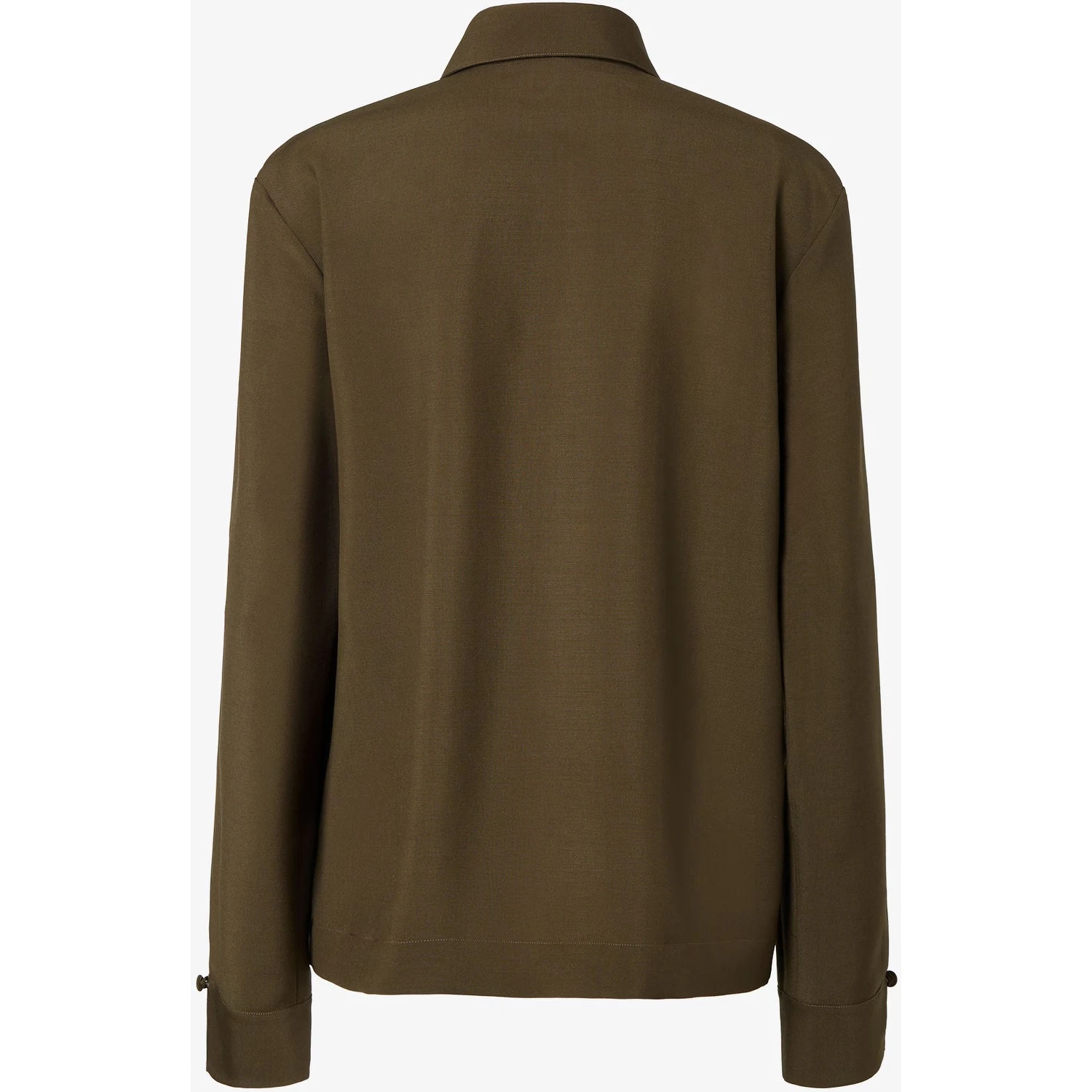 Shirt in wool and mohair