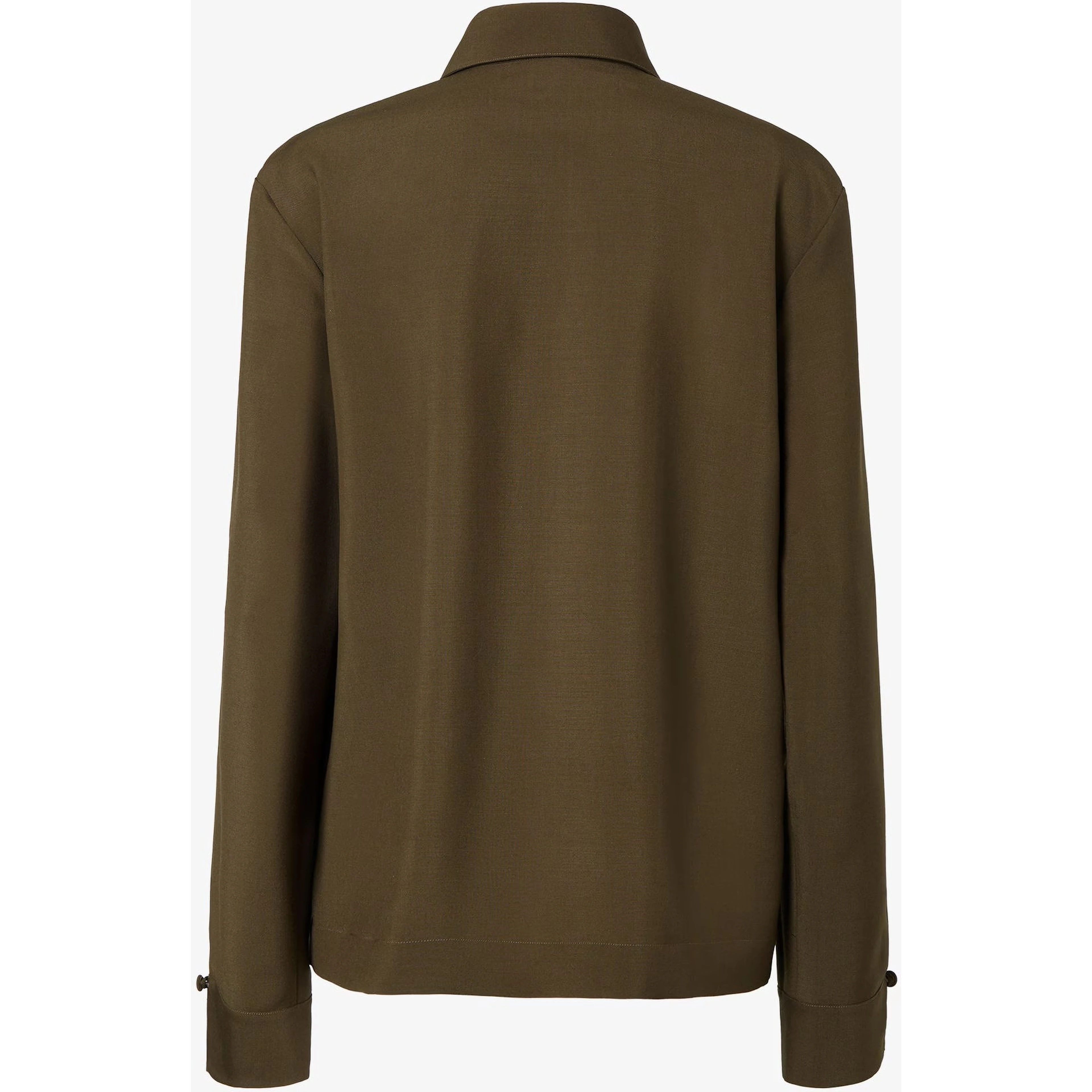 Shirt in wool and mohair