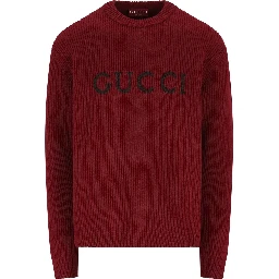 Cashmere and wool crewneck sweater