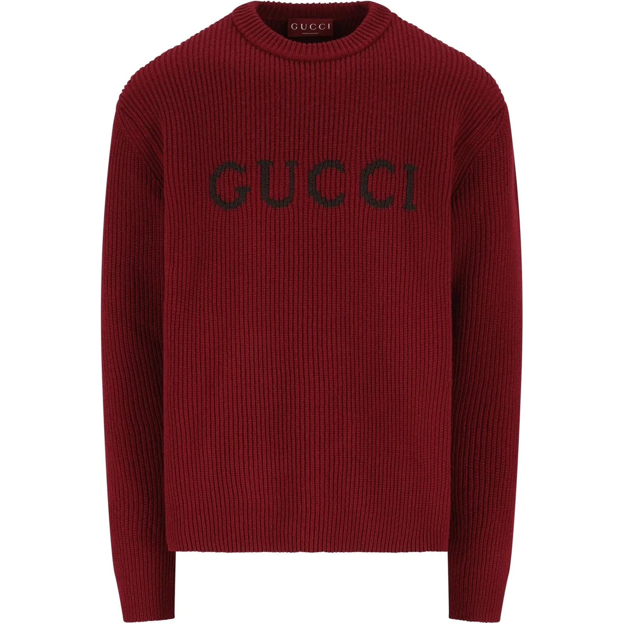 Cashmere and wool crewneck sweater