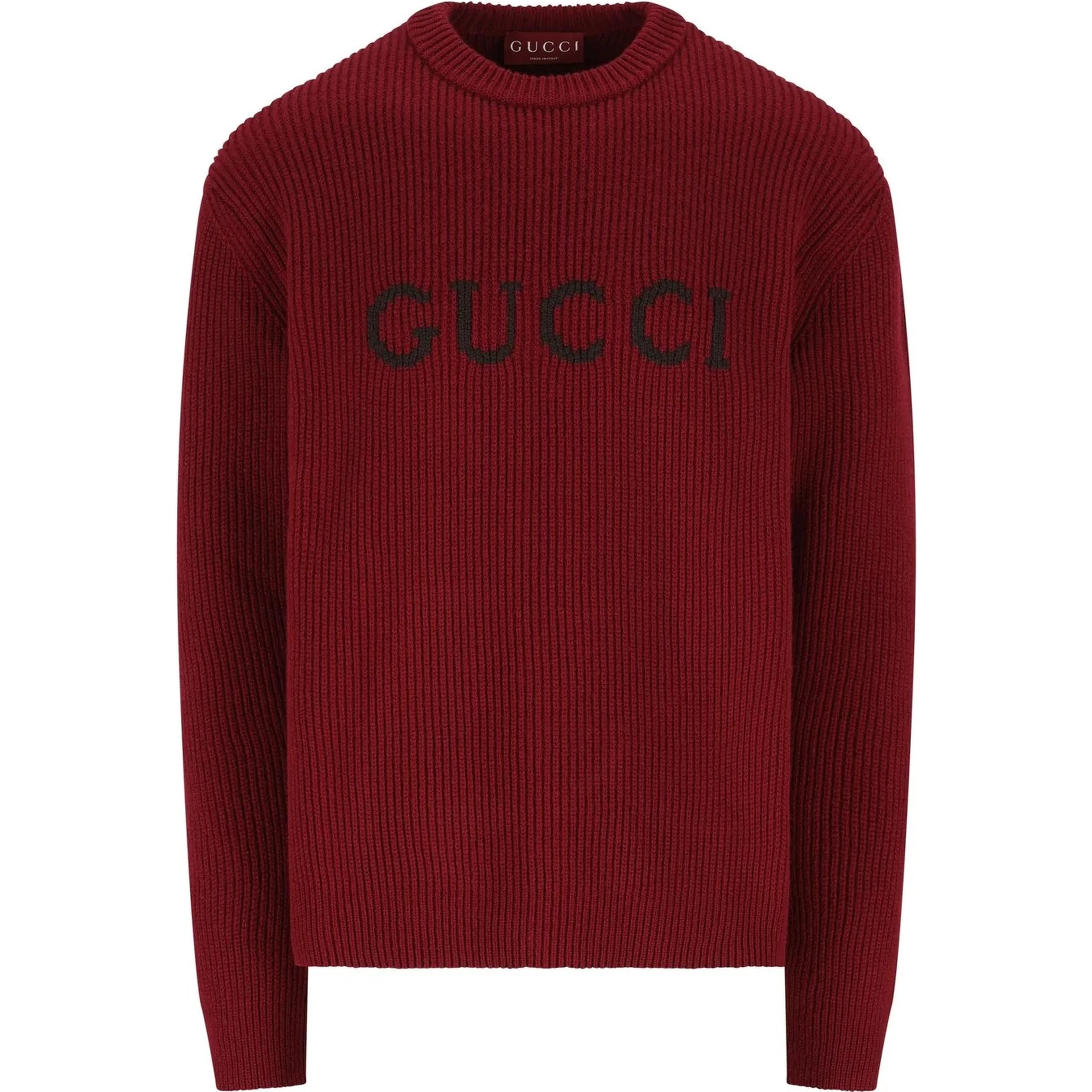 Cashmere and wool crewneck sweater