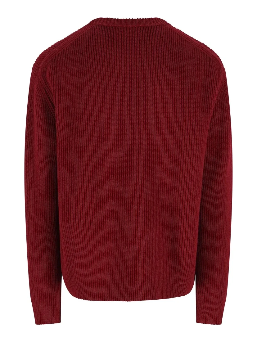 Cashmere and wool crewneck sweater