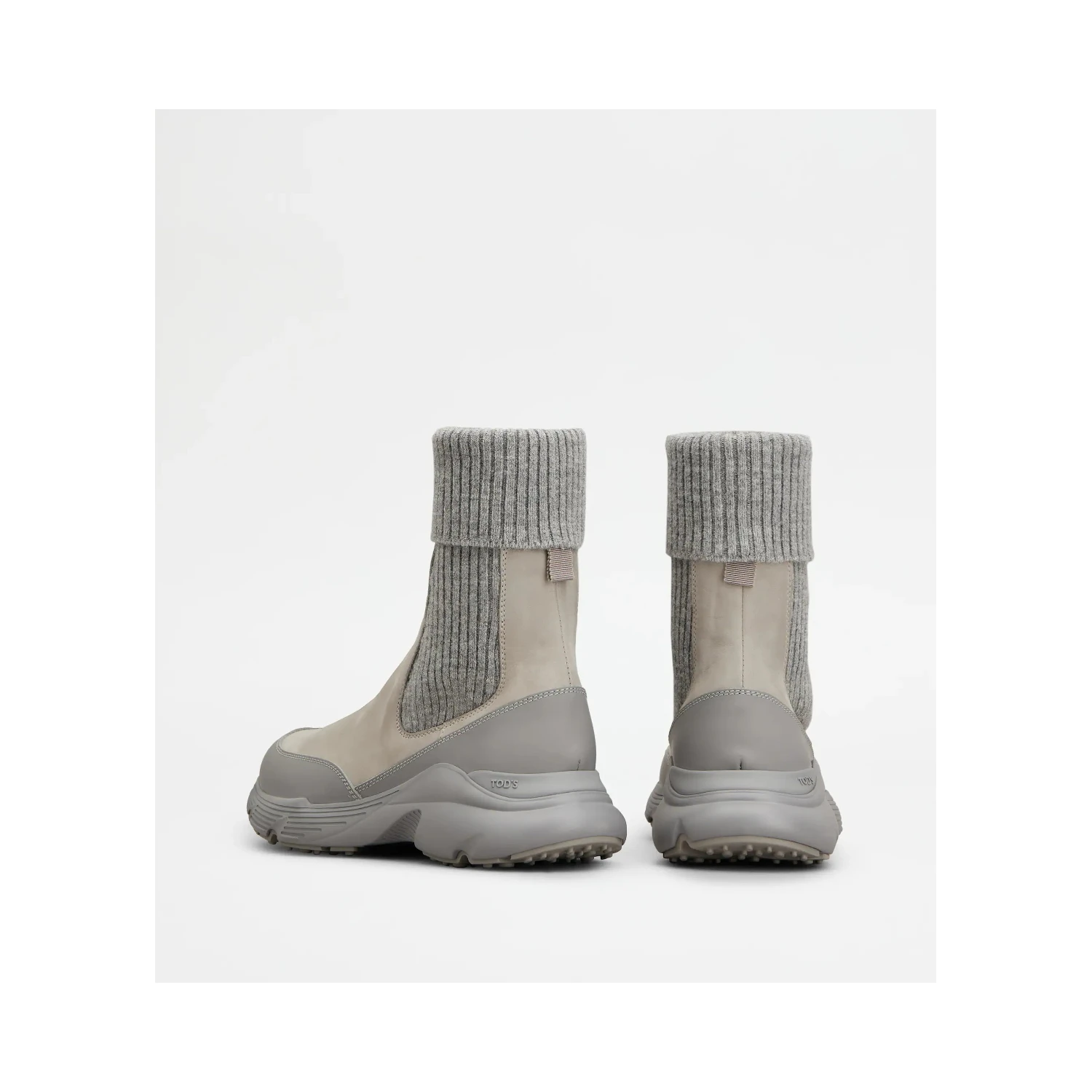Nabuck leather Chelsea ankle boots