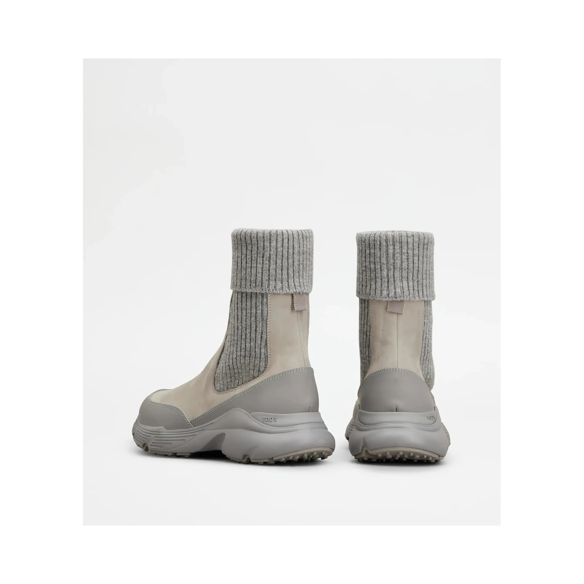 Nabuck leather Chelsea ankle boots