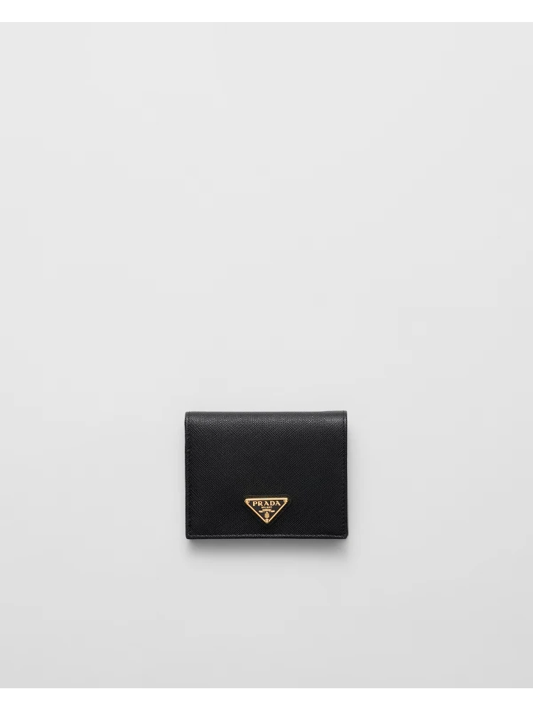 Wallet in Saffiano leather