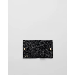 Wallet in Saffiano leather