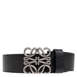 Leather belt with Anagram