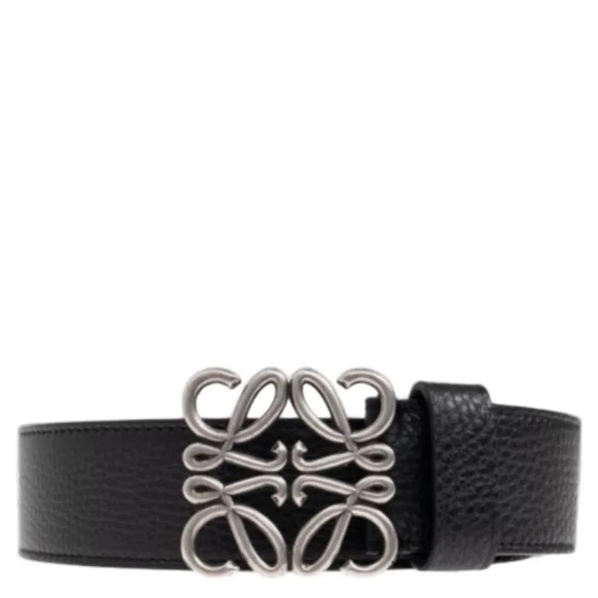 Leather belt with Anagram