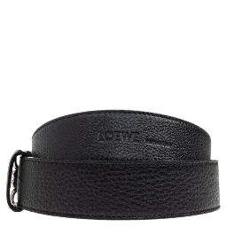 Leather belt with Anagram