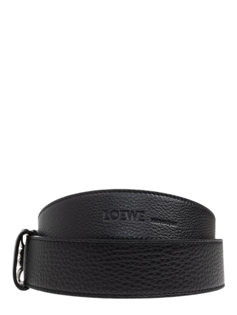 Leather belt with Anagram