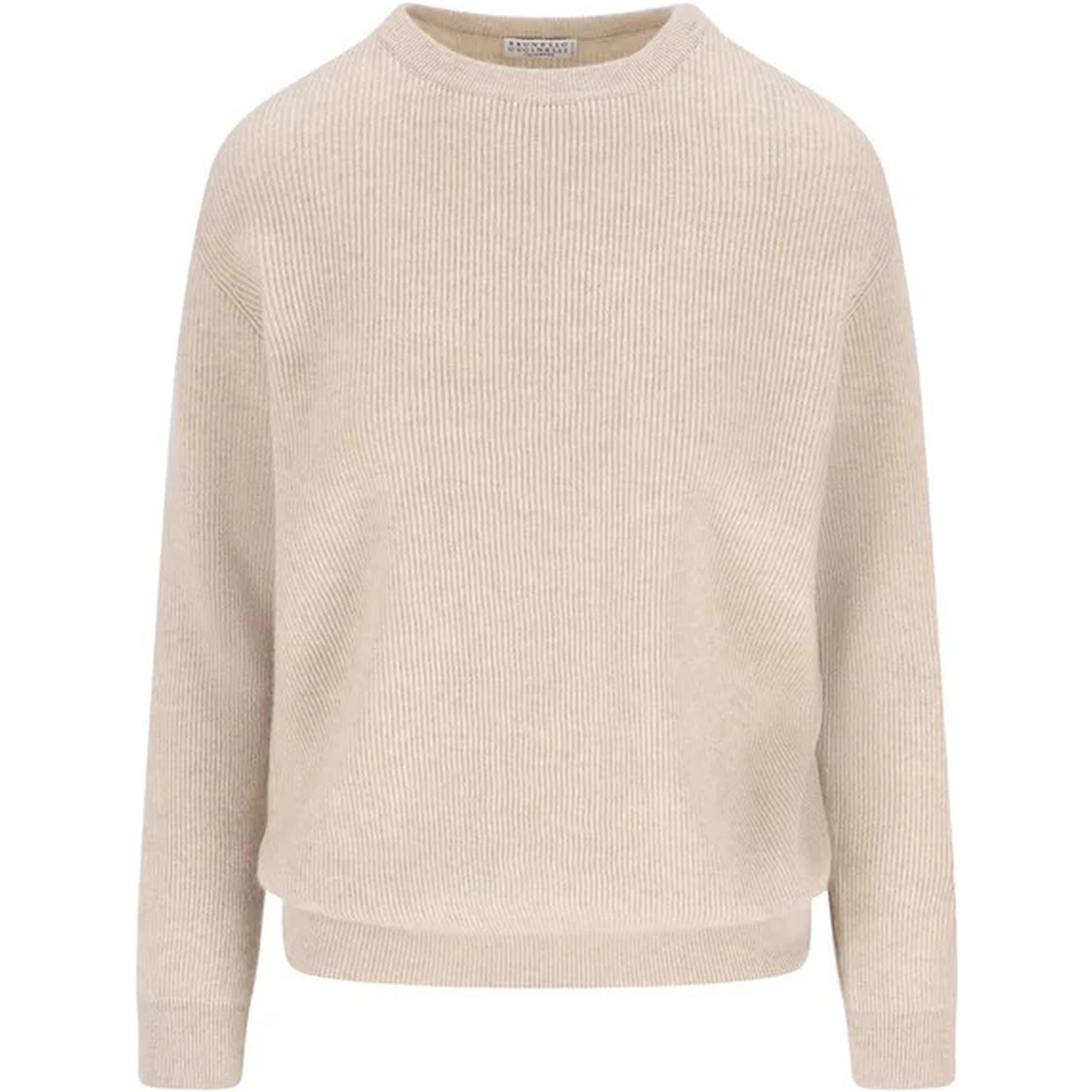 Crewneck sweater in cashmere