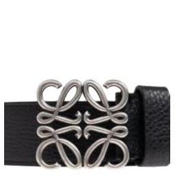 Leather belt with Anagram