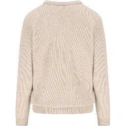 Crewneck sweater in cashmere